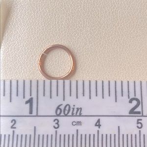 BVLA Rose Gold Seam Ring 16g
